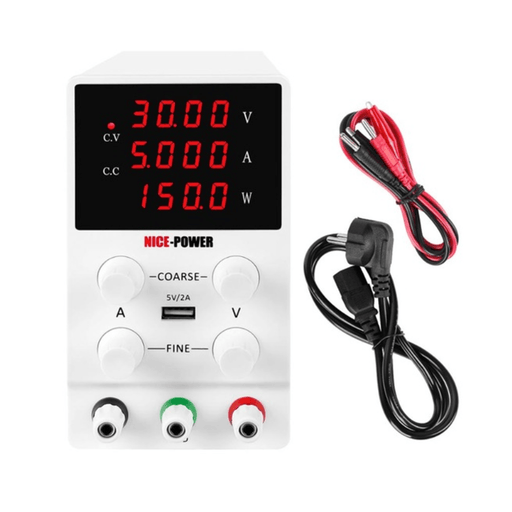 NICE-POWER SPS305 30V 5A Lab Bench DC Power Supply Digital Switching Laboratory Power Feeding Current Stabilizer Voltage Regulator