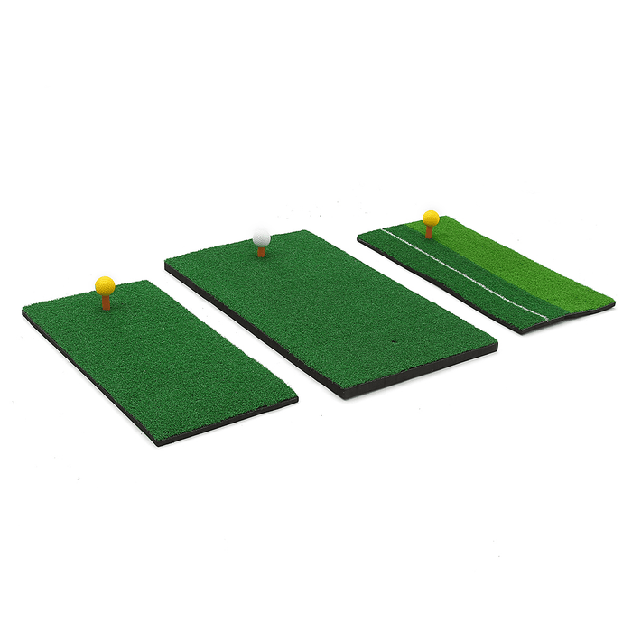 Golf Putting Training Mats Nylon Turf Chipping Driving Practice Mat Indoor