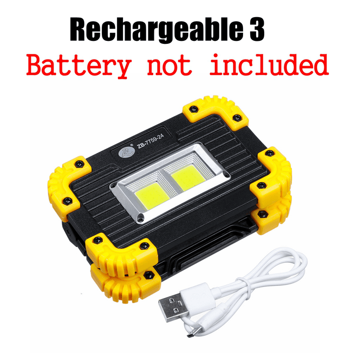 50W COB Work Light USB Charging 3 Modes Camping Light Floodlight Emergency Lamp Outdoor Travel