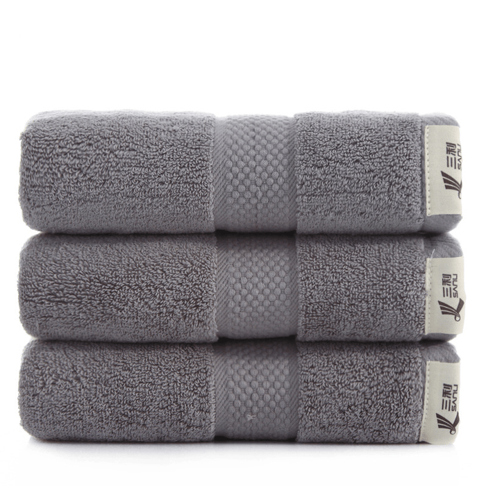 Honana HT-301 Ultra Soft Pure Cotton Fast Drying High Absorbent Antibacterial Thicker Bath Towel Beach Towel