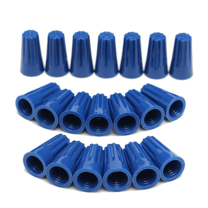 70Pcs Electrical Wire Twist Nut Connector Terminals Cap Spring Insert Assortment