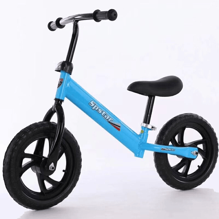 2 Wheels No Pedal Toddler Balance Bike Kids Training Walker Bmx Bike Adjustable Height 89-129Cm for 2-6 Years Old Boys&Girls