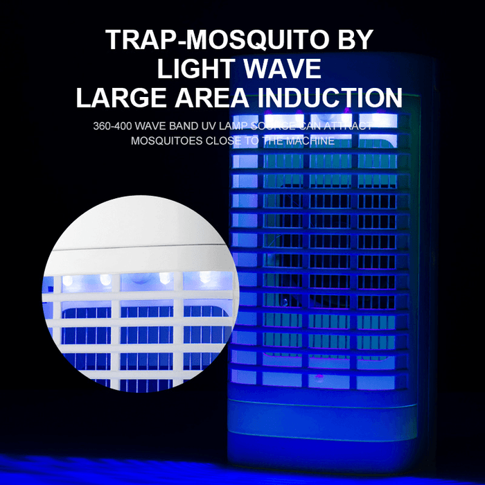 Suction-Type Electric Mosquito Killer Lamp Fly Trap Device Insect Catcher Low Noise Rotating Pest Repellent Mosquito Dispeller