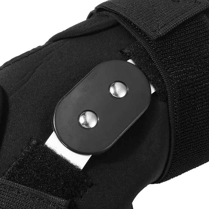 Double Hinged Full Knee Support Brace Pad Adjustable Aluminium Support Joint Protection