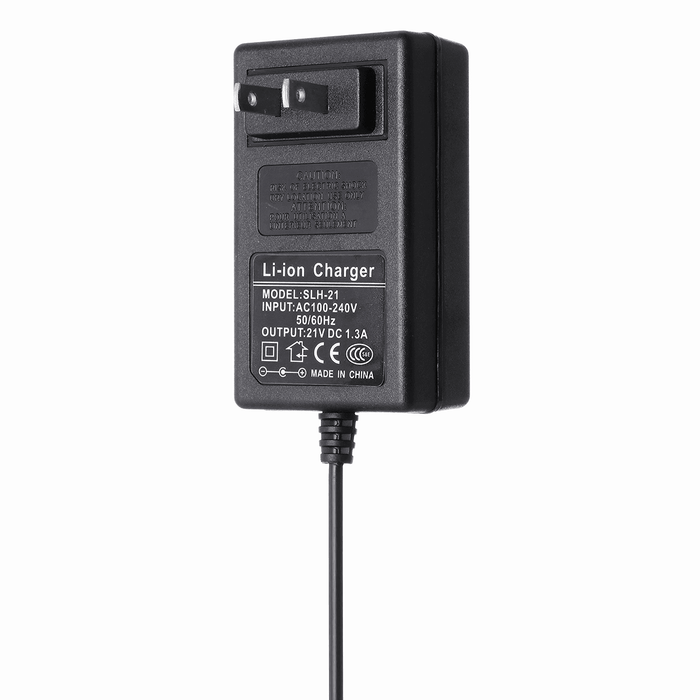 21V 1.3A Charger Adapter for Lithium Li-Ion Lipo Battery Packs Electric Wrench