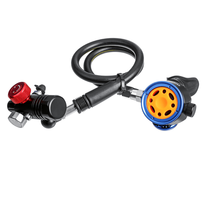 DEDEPU Mini Scuba Diving Tank Set 1L Diving Tank with Snorkelling Glasses+Breathing Valve Underwater Mini Scuba Tank Accessories