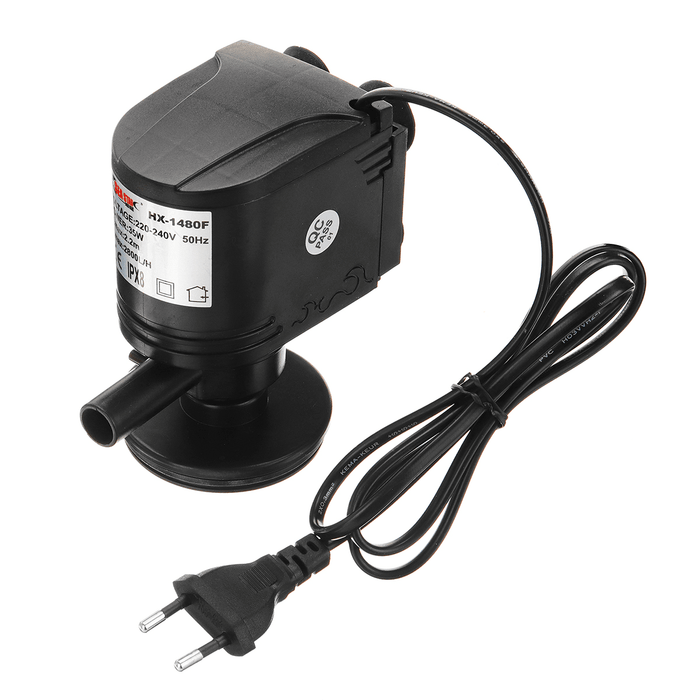 38W 2800L/H Aquarium Submersible Internal Filter Filtration Water Pump Aquarium Fish Tank