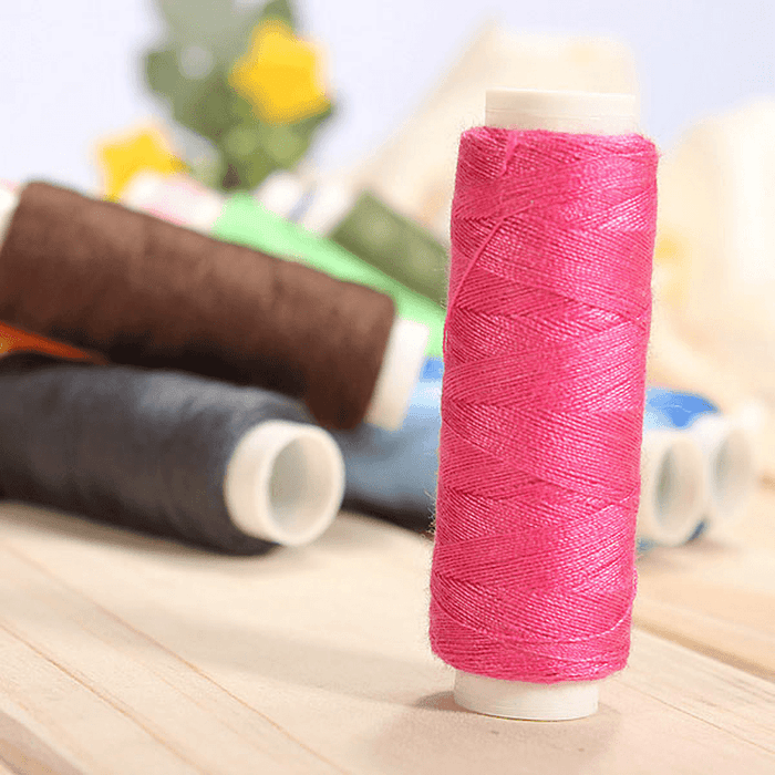 24 Color Cotton Sewing Thread Spools Sewing Machine Accessories