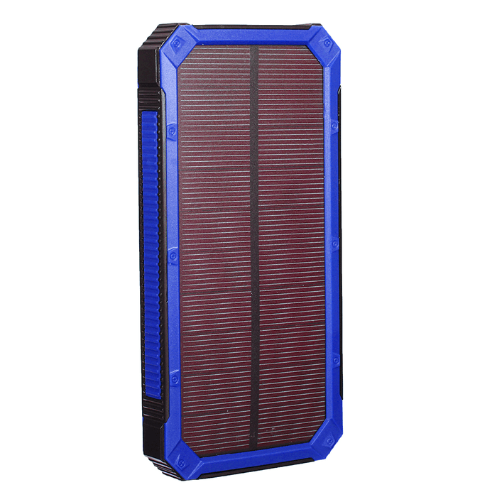 Waterproof 8000Mah Portable Solar Charger Dual USB Battery Power Bank