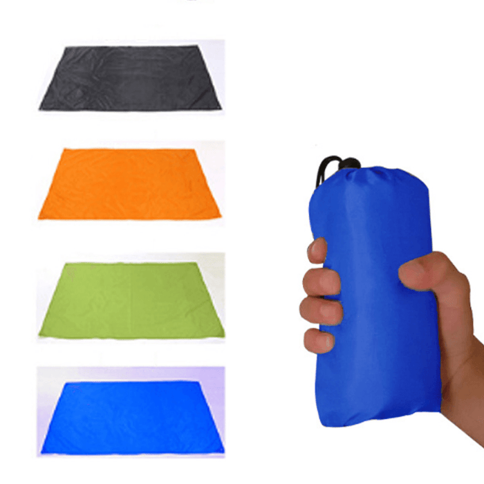 300X300Cm Outdoor Camping Tent Sunshade Rain Sun UV Beach Canopy Awning Shelter Beach Picnic Mat Ground Pad Tent Sunshade