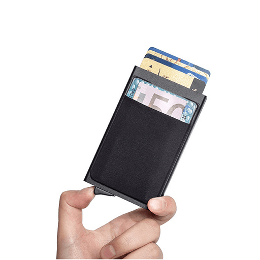 Aluminium RFID Credit Card Holder Multi-Pockets Men Minimalist Wallet Bank Cardholder Case