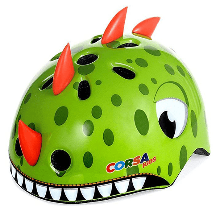 CORSA Kids Cartoon Bicycle Helmet Children Sport Roller Skating Riding Balance Car Helmet Head Protective Gears