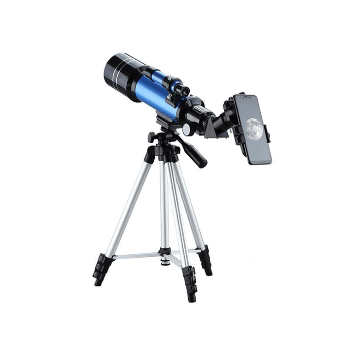 AOMEKIE 15-66X Astronomical Telescope Portable Kids Telescope Refractor Space Moon Watching for Beginners Gift with Adjustable Tripod Phone Adapter