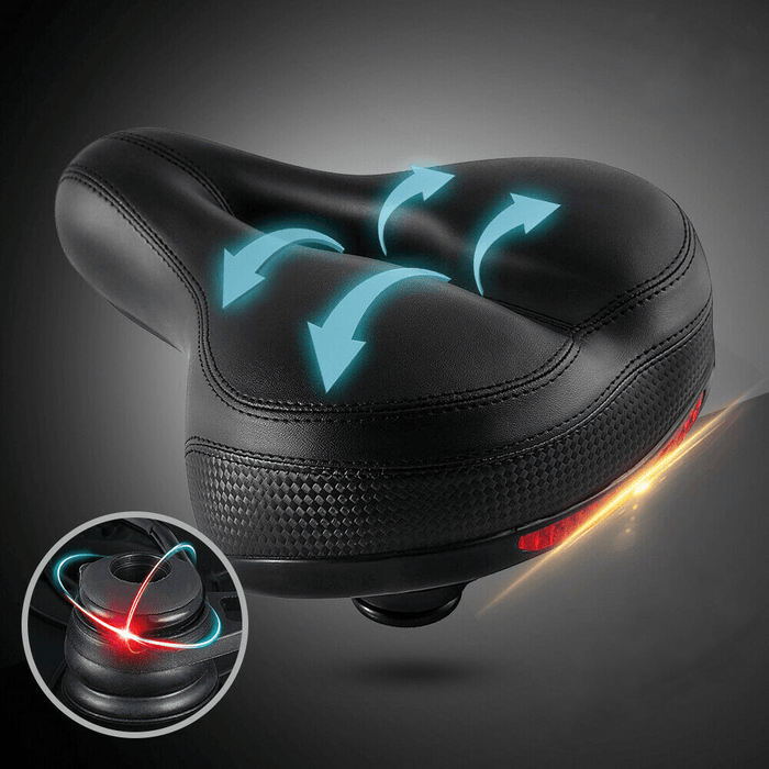 BIKIGHT 9.8X7.8X4.7Inch Comfortable Bike Seat Soft Bicycle Saddle Bicycle Cushion for MTB Road Bike