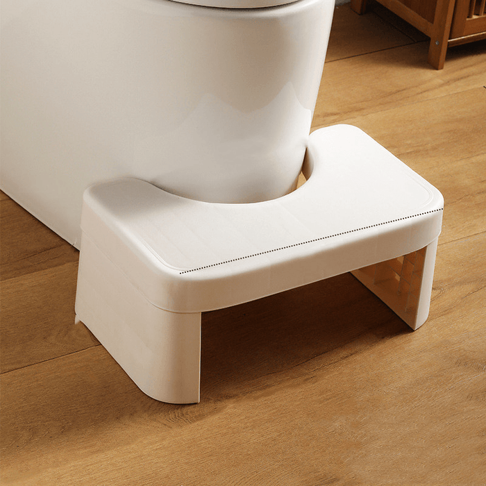 Creative Toilet Stool 35° Assist Defecation Stable and Antiskid Strong Bearing Curve Fitting