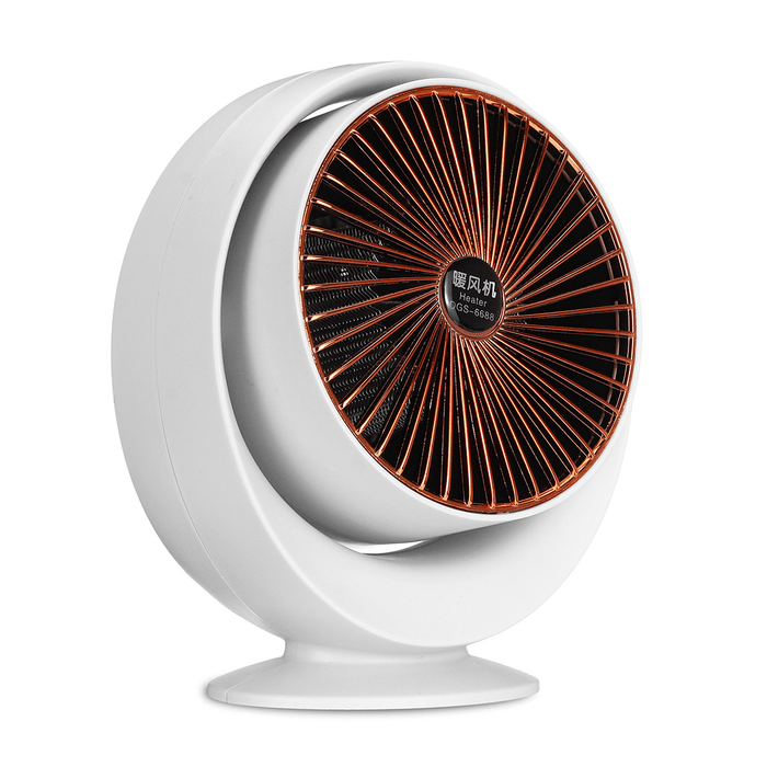 800W Mini Electric Air Heater Portable Space PTC Ceramic Heating Fan Home Office Winter Warmer