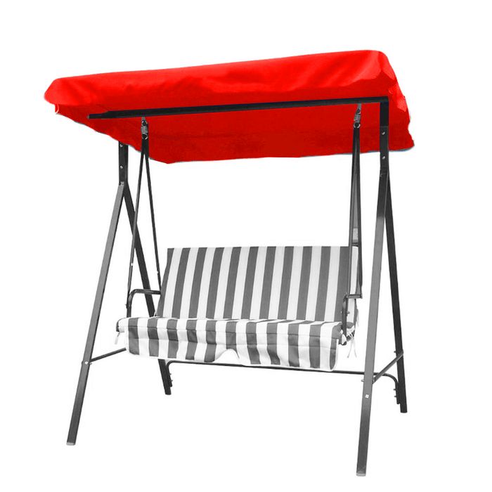 Outdoor 3 Seater Garden Swing Chair Replacement Canopy Spare Fabric Waterproof Cover