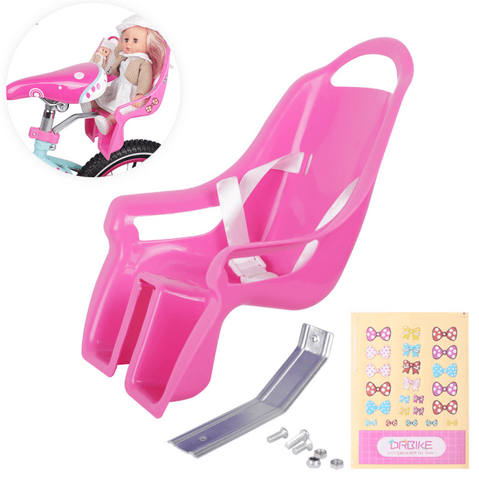 Baby Seat Stroller Decoration Children'S Bicycle Doll Back Seat Free Sticker Doll Back Seat Ourdoor