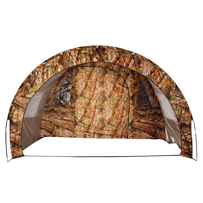 8-10 Person Family Camping Tent Waterproof Tunnel Double Shelter Anti-Uv Sunshade Canopy Outdoor Hiking