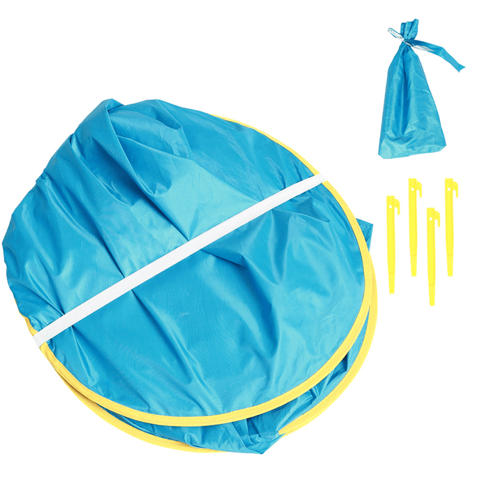 Infant Baby Pop up Camping Beach Tent Waterproof UV Sunshade Shelter with Water Pool