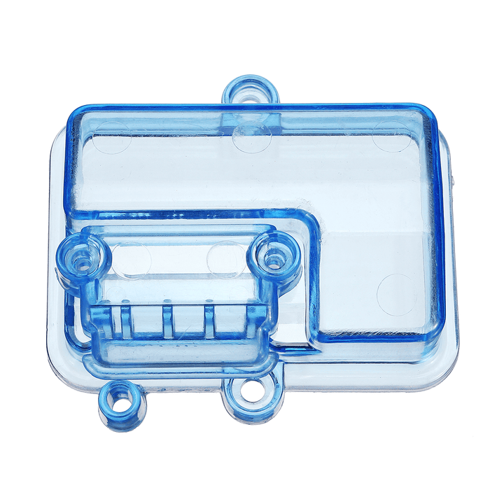 Mini Waterproof Plastic Transparent Receiver Box P2047 for 1/10 RC Short Course Slash HQ727