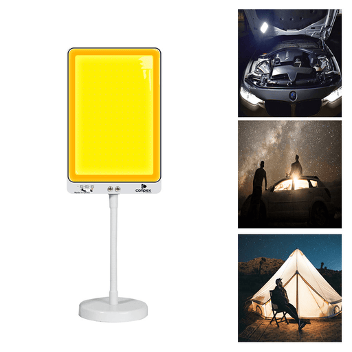 46W 1947LM COB Camping Light 3 Modes Car Charging Tent Lamp IP67 Waterproof Emergency Light with Remote Control