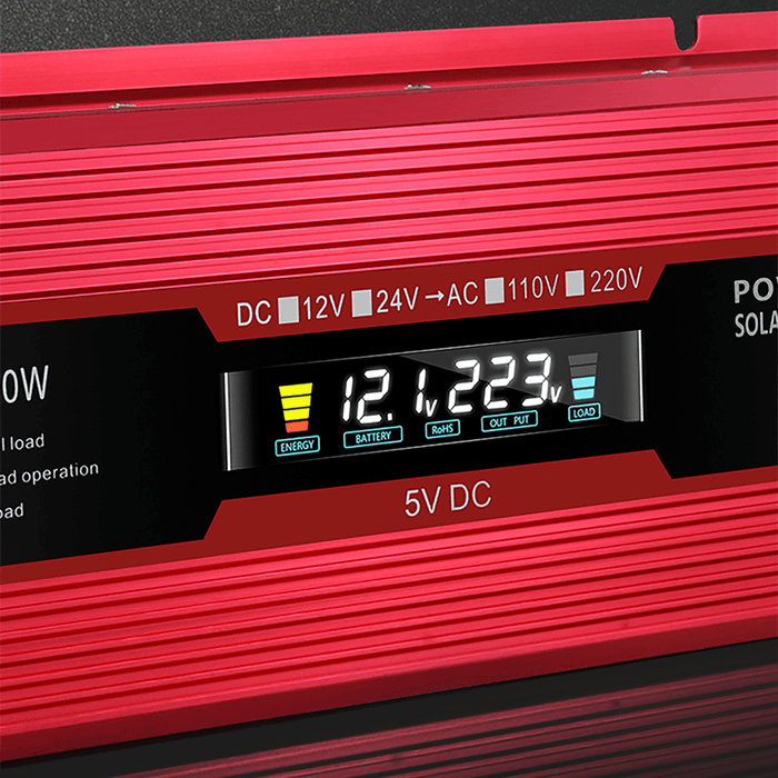 KME-2000W LCD Solar Inverters Anti-Reverse Protection Inverter Modified Sine Wave Power Inverter