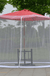 Outdoor Umbrella Table Screen Enclosure Mosquito Net Patio Picnic Net Cover Sunshade Anti-Mosquito Nets