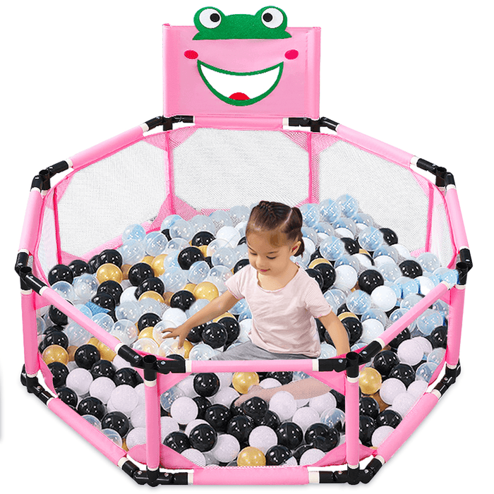 Foldable Portable Baby Playpen Square Children Toddler Kids Safety Fence Indoor Outdoor Play Pen Ocean Portable Ball Pit Pool