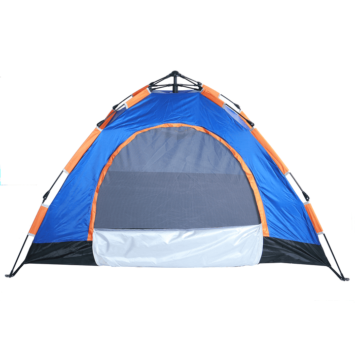 3-4 Person Camping Tent Waterproof Double Doors Automatic Tent Uv-Proof Portable Sunshade Canopy Outdoor Hiking