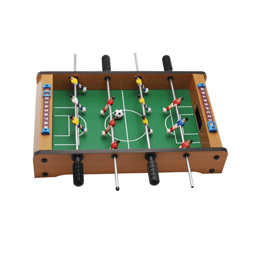 34.5X21.5X8Cm Football Table Game Wooden Soccer Game Tabletop Foosball Sports Family Activities