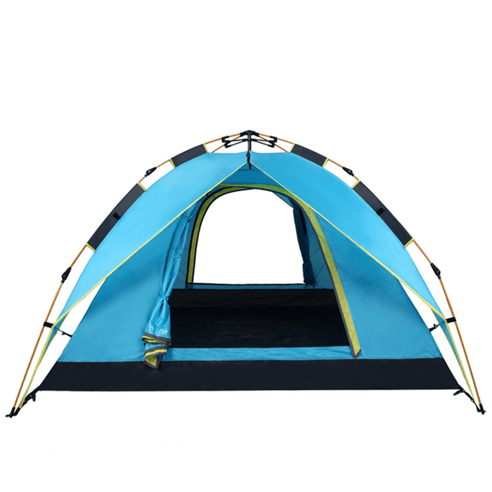 Ipree® 200 X 200 X 135Cm 3-4 Person Camping Tent Dual Layer Waterproof Windbreak Portable Outdoor Equipment