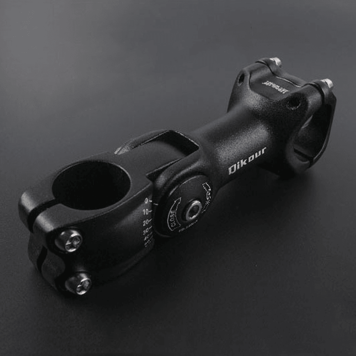 Qikour 25.4/31.8Mm 60° Adjustable Bike Stem Riser Road Mountain Bicycle Cycling Accessories