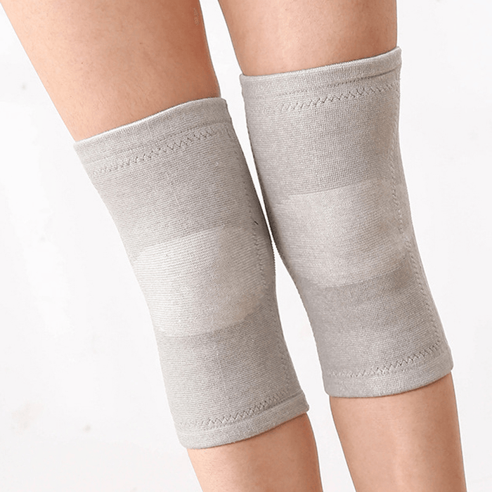 KALOAD 1 Pair Spandex Thicken Breathable Warm Knee Pad Winter Thermal Wool Brace Fitness Protector