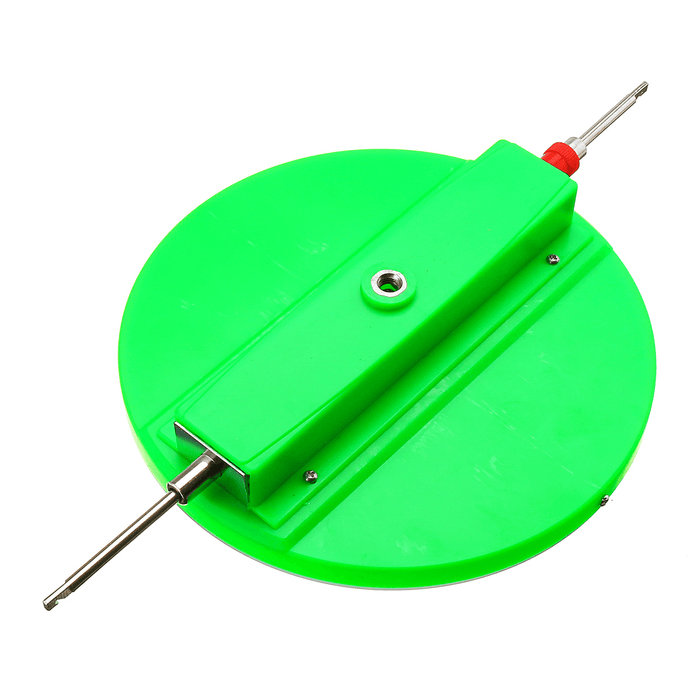 2Pcs/Set 5N Plastic round Spring Balance Scale Circular Disc Dynamometer Forcemeter Tester