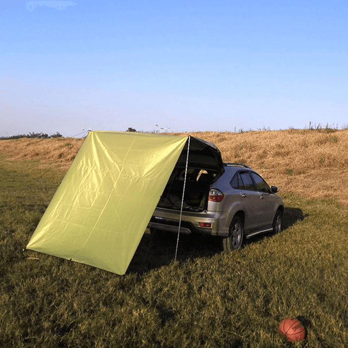 210D Oxford Cloth Car Side Awning Rooftop Tent Waterproof Uv-Proof Sunshade Canopy Outdoor Camping Travel