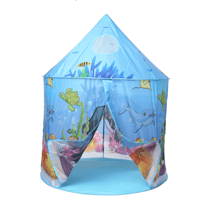 3-In-1 Kids Play Tent Portable Castle Playhouse Play Tunnels Ball Pit Children Game House Gift