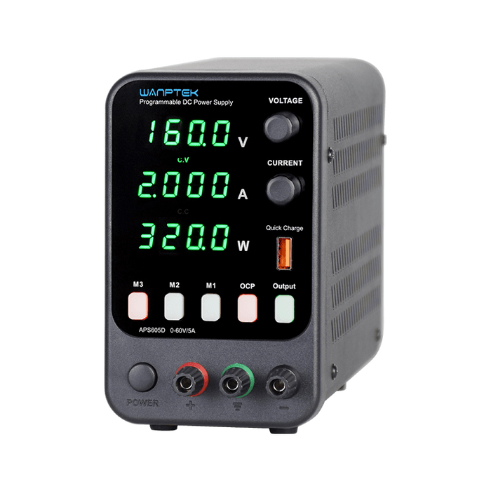 WANPTEK APS1602H 160V 2A Adjustable DC Power Supply 4 Digits LED Display Switching Regulated Power Supply