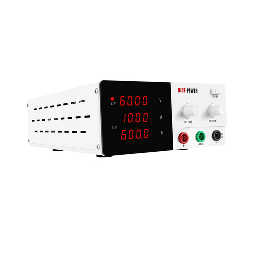 NICE-POWER R-SPS6010 60V 10A Digital Adjustable DC Power Supply Laboratory Power Source 4-Bit Display Voltage Regulator Current Stabilizer