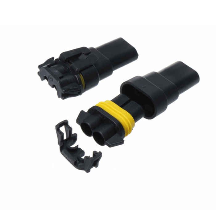 2PCS 9005 9006 HB4 HB3 Female Bulb Terminals Connectors Male HID Xenon Light Socket Plug Set