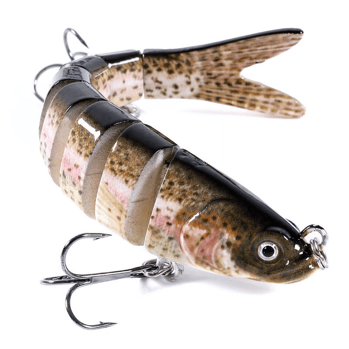 HENGJIA 10Cm 11.4G Hard Multi Jointed Lure Fishing Bait Fishing Lure