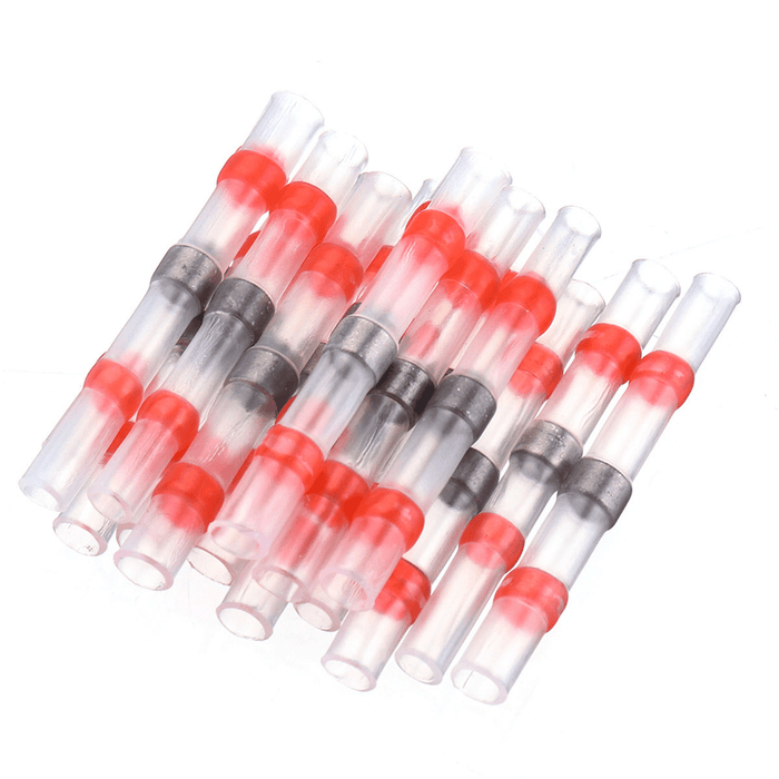 50PCS Waterproof Solder Terminals Seal Wire Connectors Heat Shrink Tube Connectors