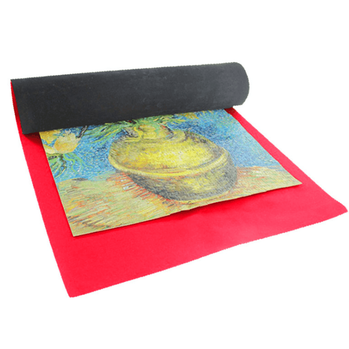 Portable Roll up Puzzle Mat Pad Blankets Storage Felt Mat Fits up to 1500 Pieces Puzzle