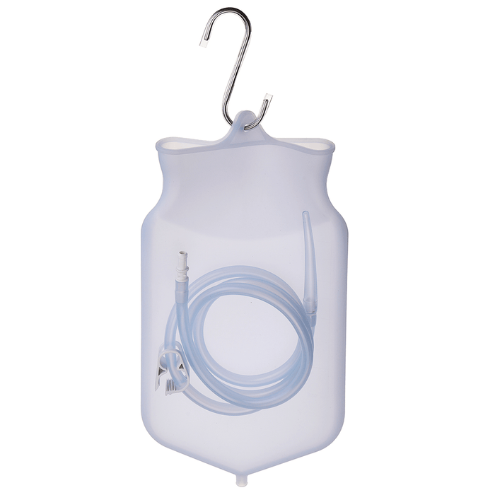 Detox Enema Bag Colon Cleaning with Silicone Hose Douche Bag Vaginal Washing Water Bag Cleaning Kit