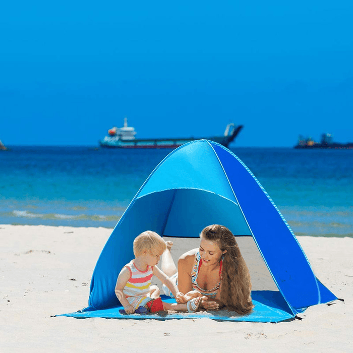 Outdoor Popup Tent Ultralight Beach Tents Shelter Uv-Protective Automatic Tent Shade