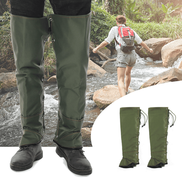 Outdoor Waterproof Leg Protector Shoe Covers anti Bite Snake Gaiter Foot Protector Camping Hiking Climbing