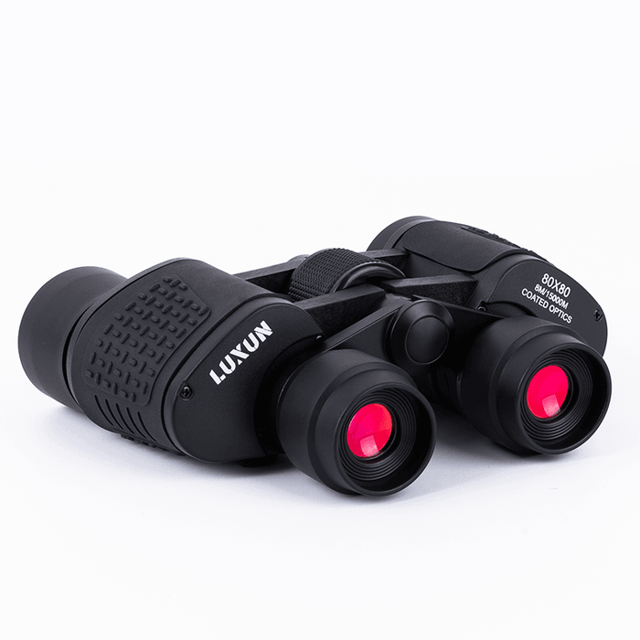 LUXUN 80X80 HD High Power Binoculars Low Light Night Vision Telescope Powerful Binoculars for Hunting Outdoor Tourism