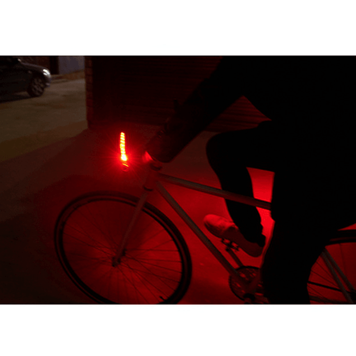 Bicycle Horns Light Mountain Bike Signal Turn Light Handlebar Warning Light