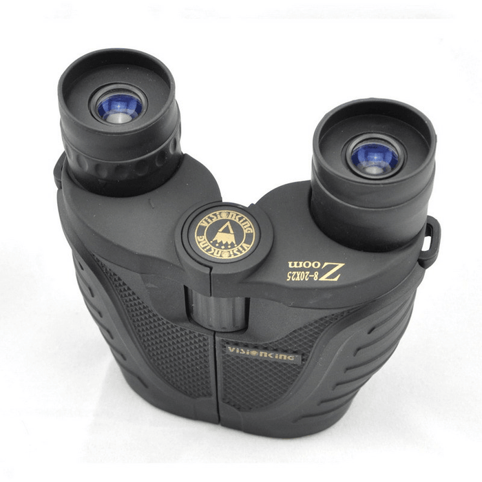 VISIONKING 8-20X25 HD Binoculars Adjustable Zoom Telescope Outdoor Camping Travelling