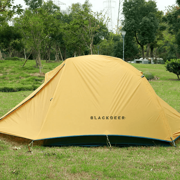 BLACKDEER 2 People Camping Tent Ultralight Waterproof Coated Fabric Sunshade Canopy Awning Outdoor Travel